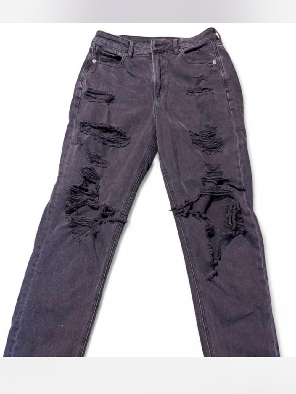 American Eagle Outfitters Black ripped Skinny Jeans